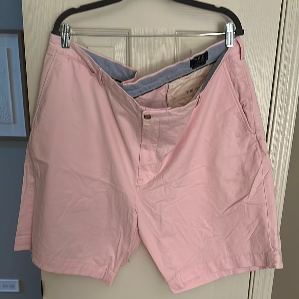 Polo by Ralph Lauren Pink Flat Front Shorts